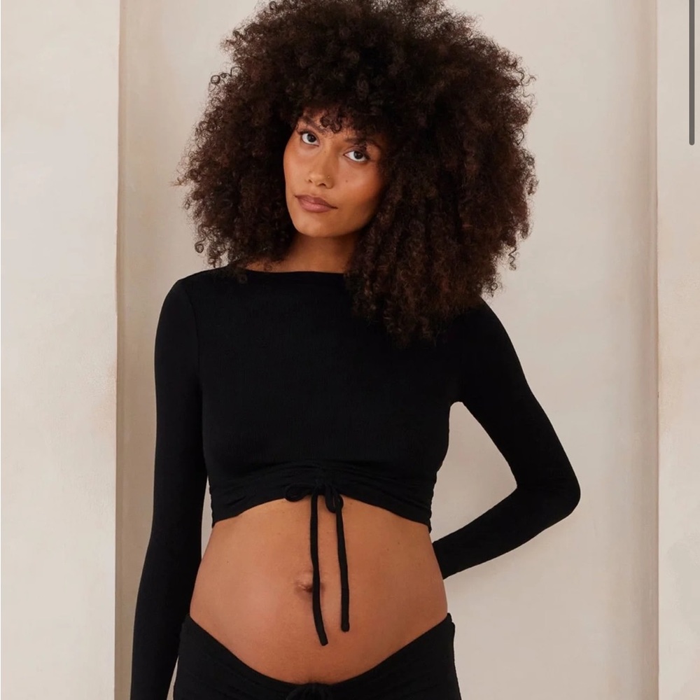 Bumpsuit - Soft Rib Long Sleeve Top